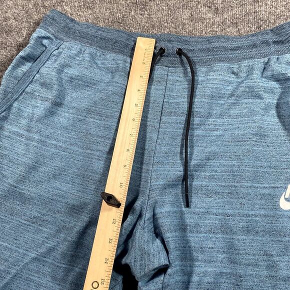 Nike Sportswear Advance 15 Knit Mens 2XL Joggers Sweatpants Tapered Blue - Picture 7 of 11
